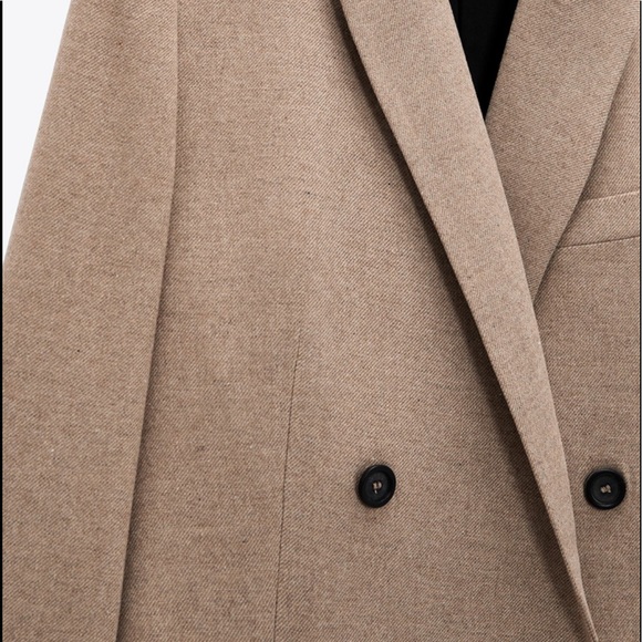 Zara Tan Blazer - Picture 4 of 16